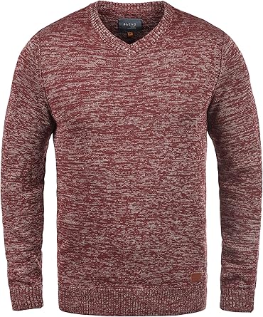 Herren Strickpullover Rundhals - Feinstrick Business Pullover Für Büro Und Freizeit