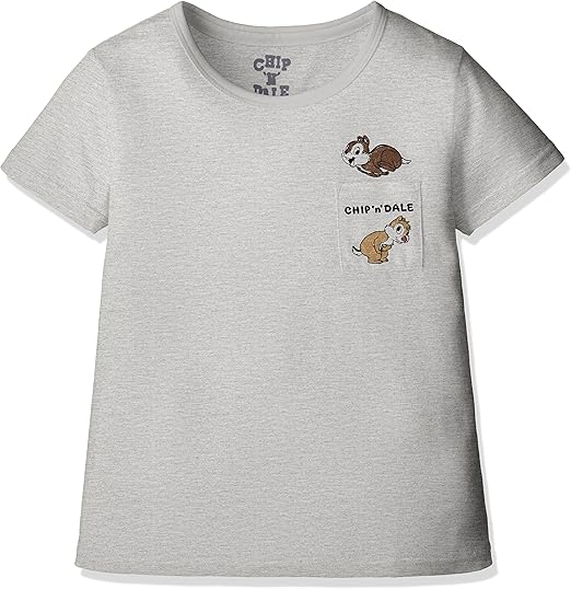 Amazon Co Jp セシール Cecile セシール 半袖ポケ付プリントtシャツ Oth 378 100 グレーモク 150 服 ファッション小物