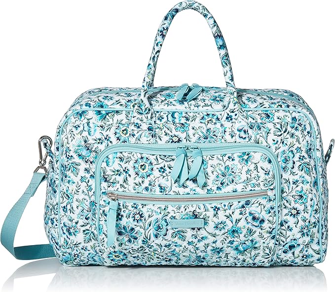 Vera Bradley Iconic Compact Weekender Travel Bag, Signature