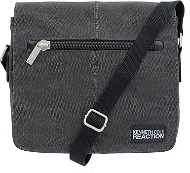 kenneth cole canvas messenger bag