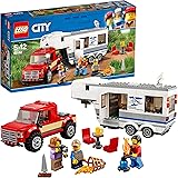 LEGO City 60182 - Starke Fahrzeuge Pickup und Wohnwagen, Spielzeug für Jungen und Mädchen