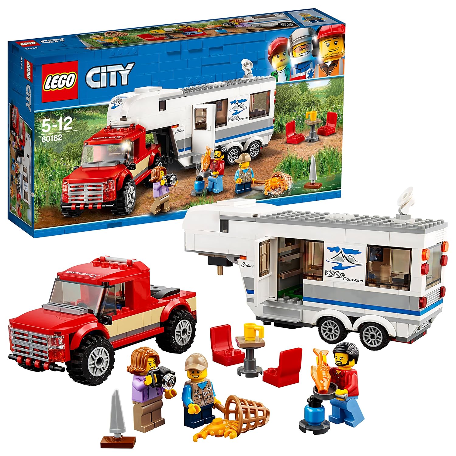 LEGO City Great Vehicles Lego Camioneta y caravana