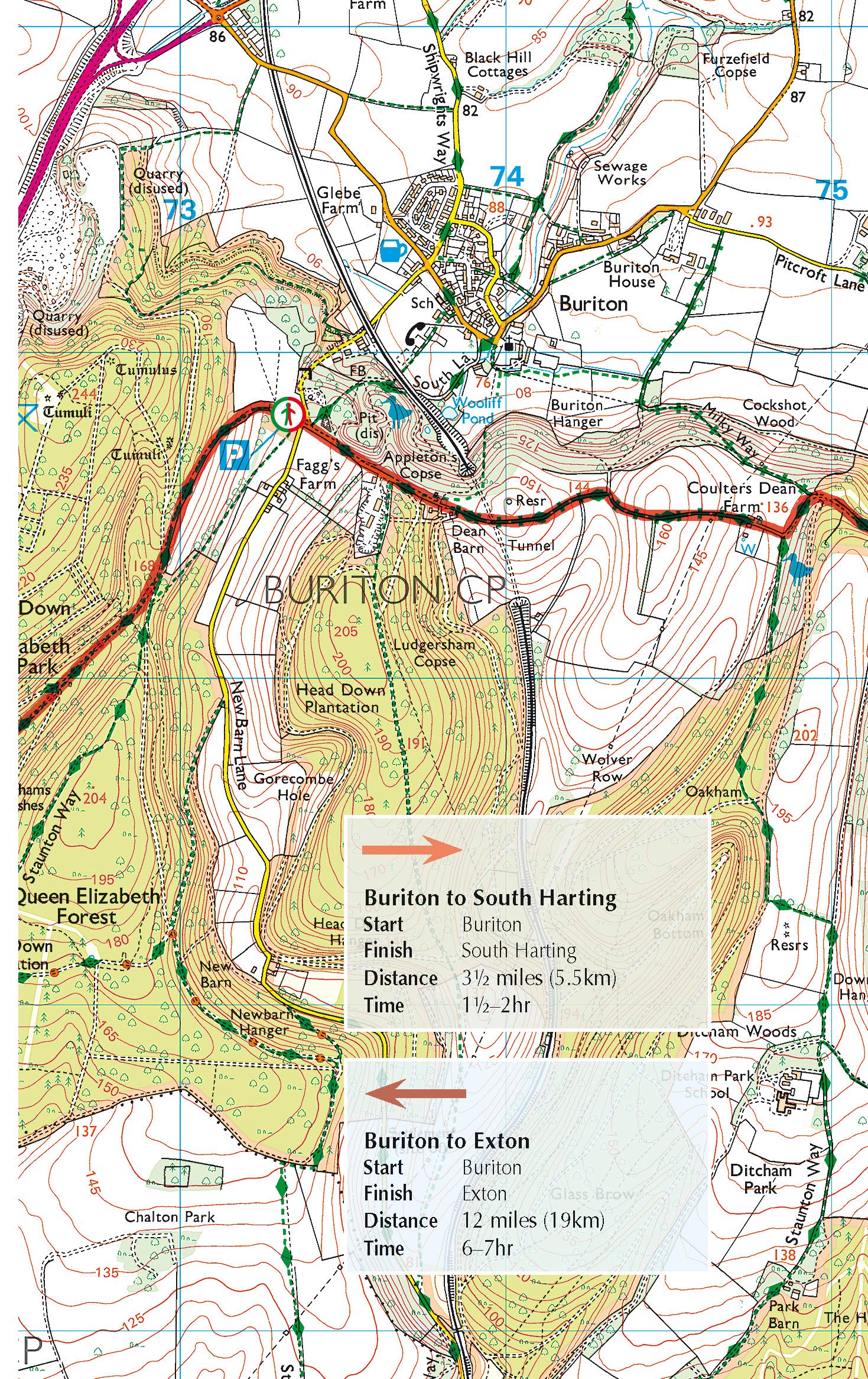 South Downs Os Map The South Downs Way Map Booklet: 1:25,000 Os Route Mapping: Reynolds, Kev:  9781852849399: Amazon.com: Books