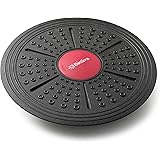bintiva Adjustable Balance Board, Extra Wide Diameter, for Fitness, Balance, and Stability Training