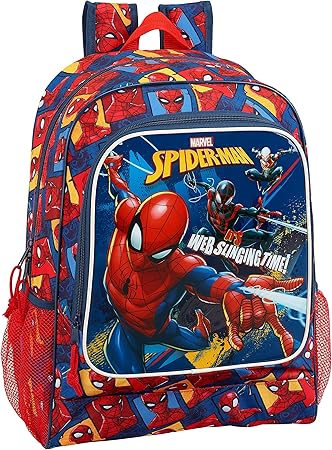 mochila escolar spiderman