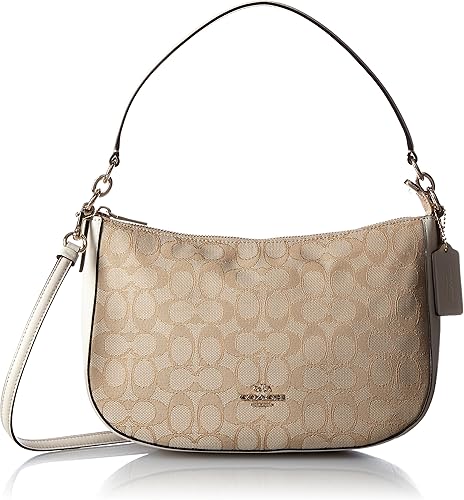 coach chelsea crossbody in signature jacquard