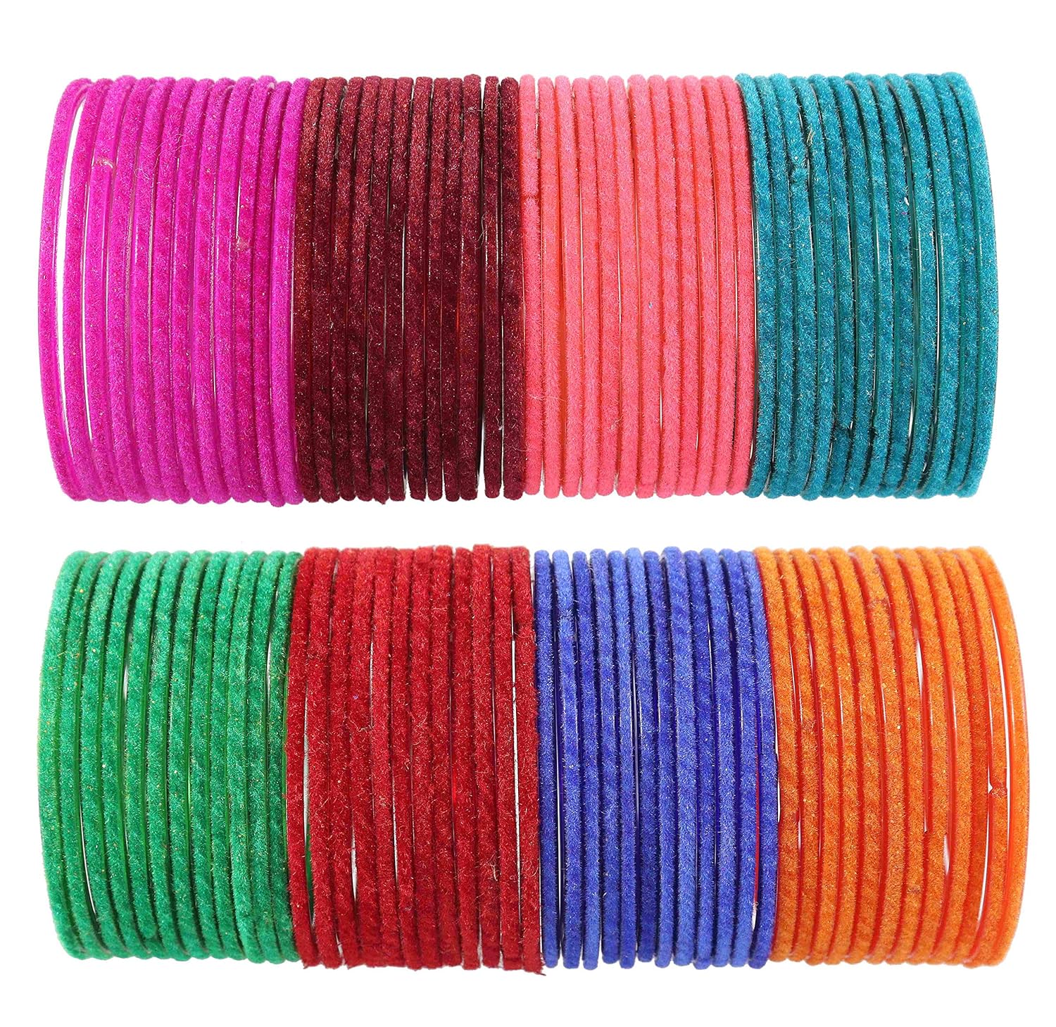 Velvet bangles set Clearance