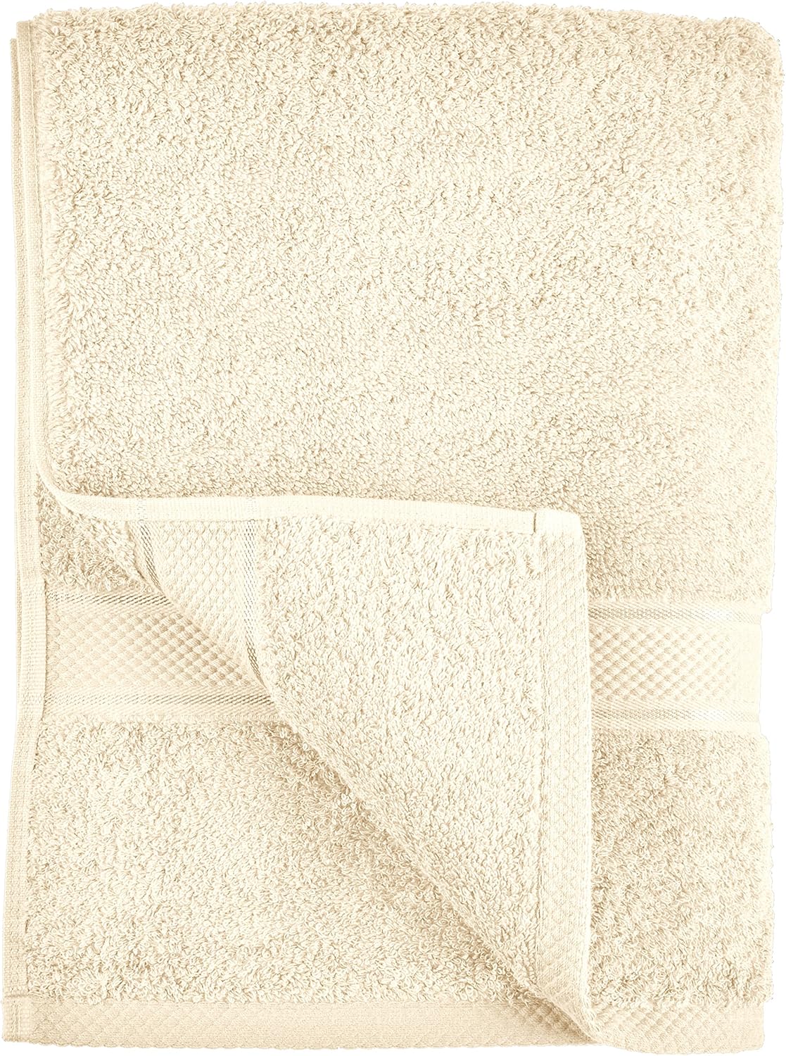 Pinzon 6 Piece Blended Egyptian Cotton Bath Towel Set - White: Home & Kitchen