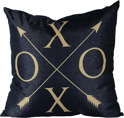 Amazon Com Carson Xoxo 17 Decorative Pillow Home Kitchen