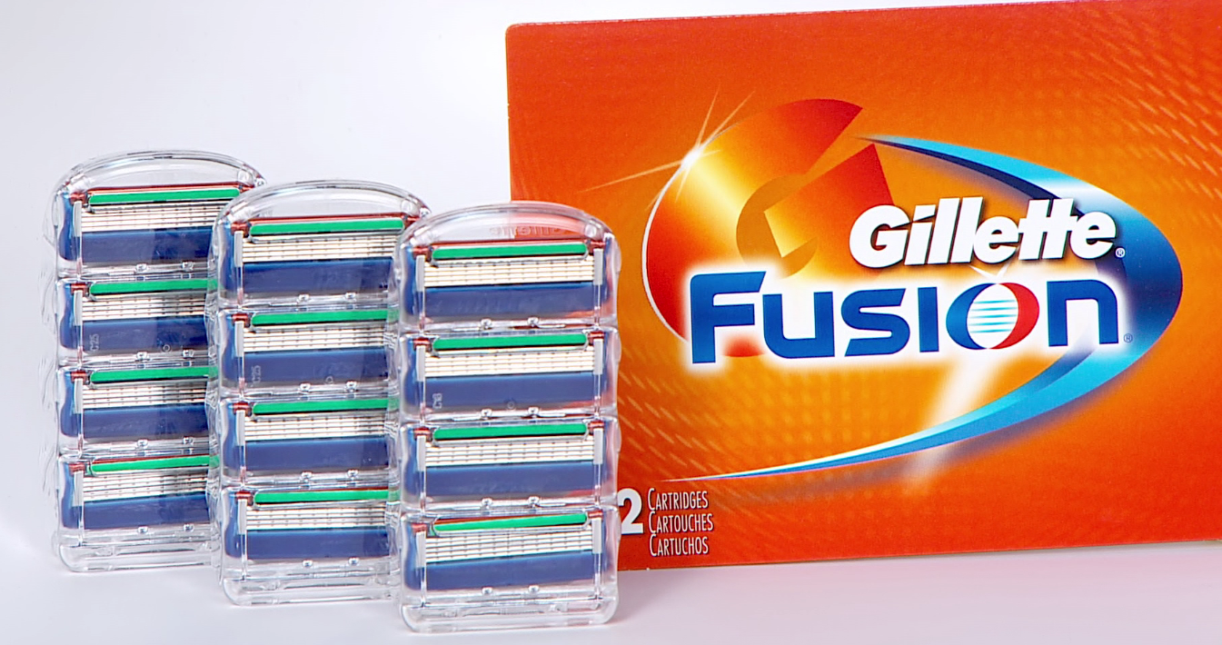 Watch Gillette fusion blade refills on Amazon Live
