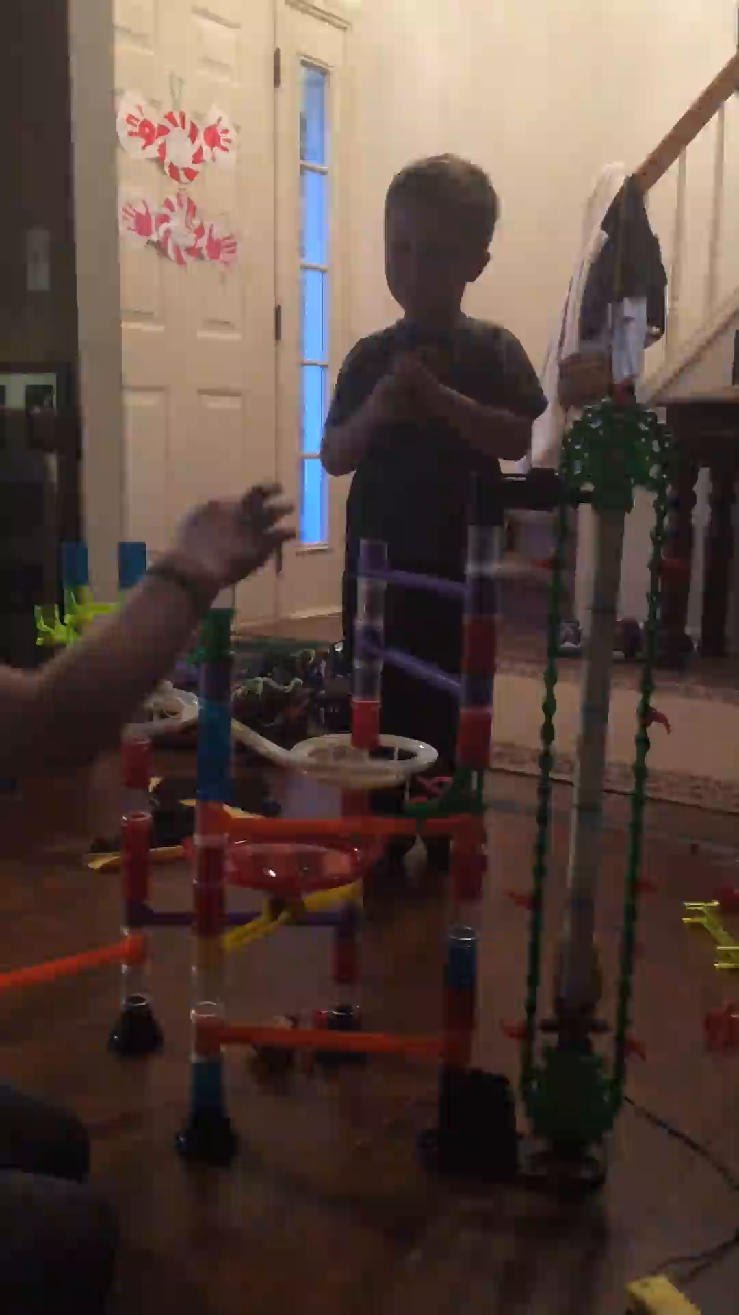 Quercetti Marble Run with Motorized Elevator, 177 Pieces