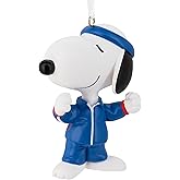 Hallmark Peanuts Snoopy Team USA Christmas Ornament