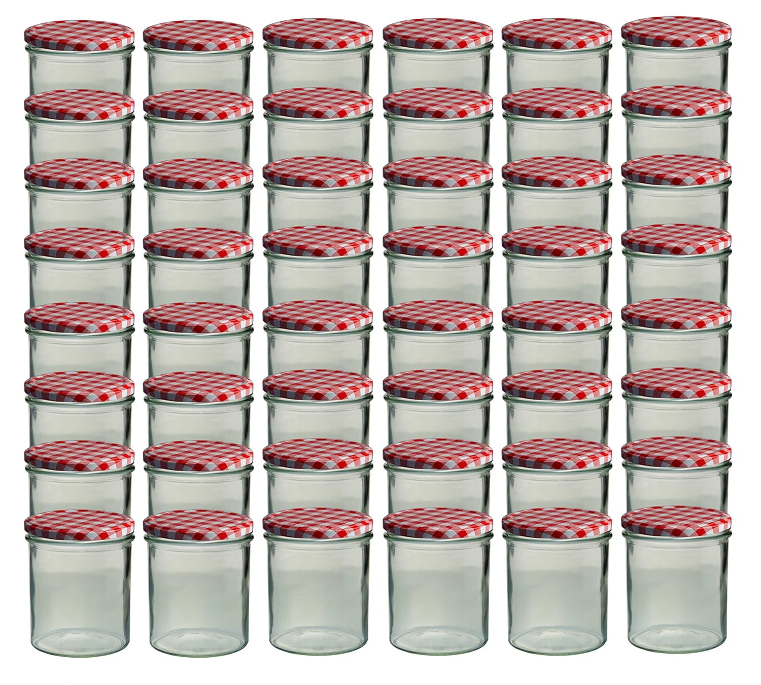 Set of 48 Jam Jars 350 ml Jam Jar Canning Jar Preserving Jar Twist Off