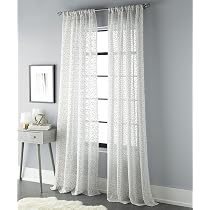 Amazon.com: Sherry Kline Geo 96-inch Lurex Embroidered (Pair ...