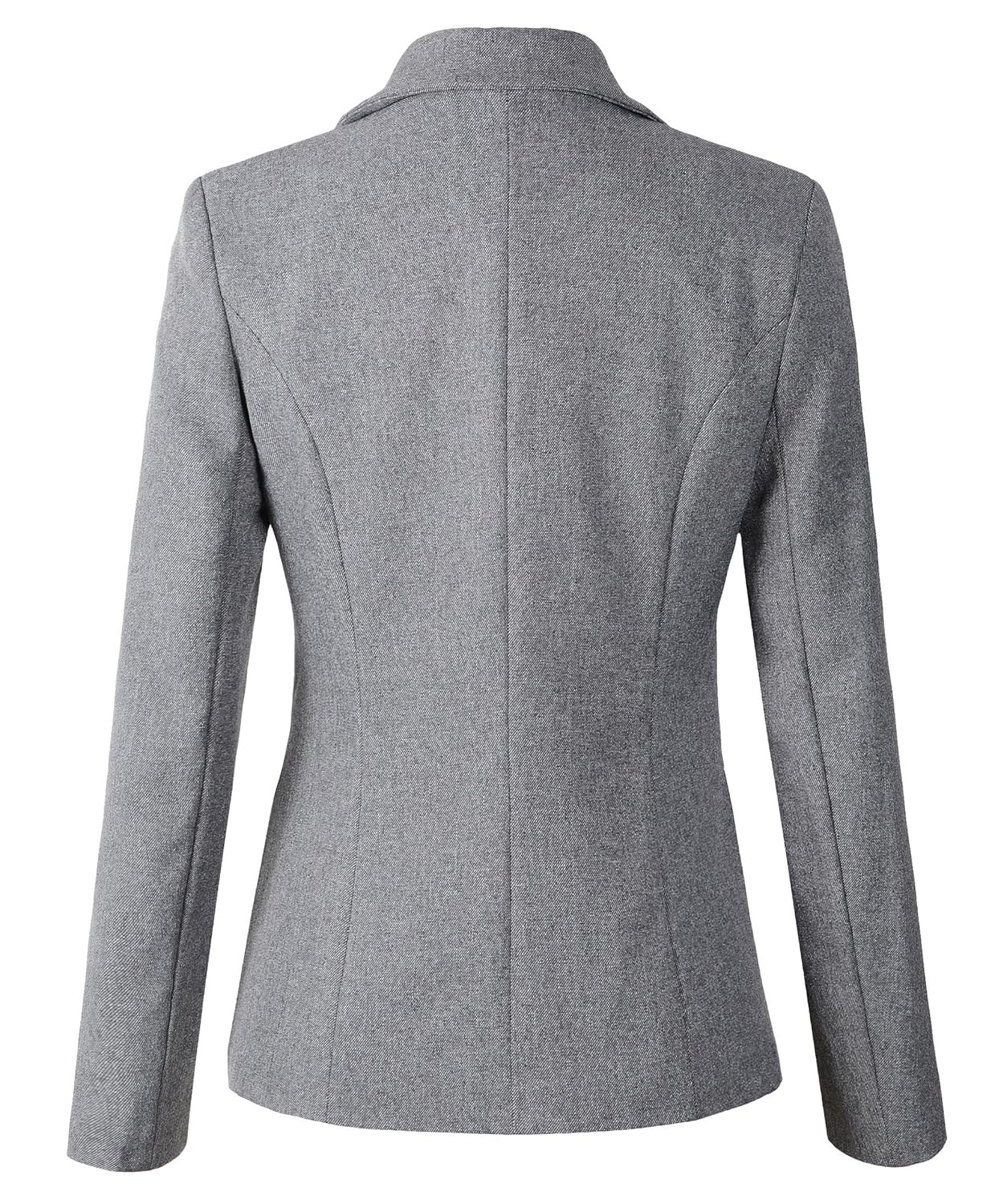 Womens Formal One Button Boyfriend Blazer Jacket Clothing Suit Jackets