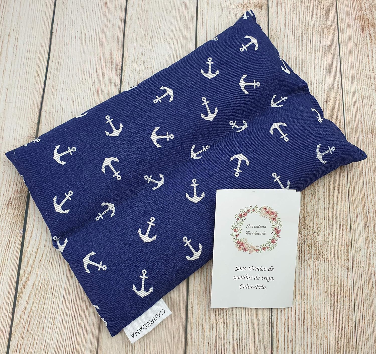 Saco térmico de semillas de trigo con lavanda.20x30 cm (Anclas ...