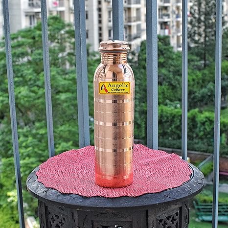 Angelic Copper Designer Bottle, 1 Litre, Brown