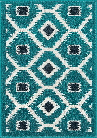 Loloi, Alfombra de Area TERRACE, TERCHTC08TENV1850, Verde Azulado/Azul