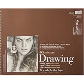 Strathmore (400-7 400 Series Drawing Pad, 14"x17", Ivory/Cream