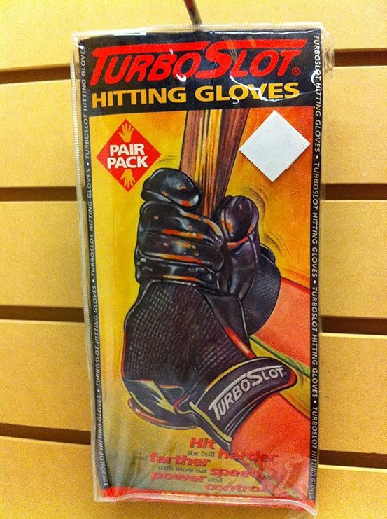 Turboslot Hitting Gloves Adult Xlarge Black original model