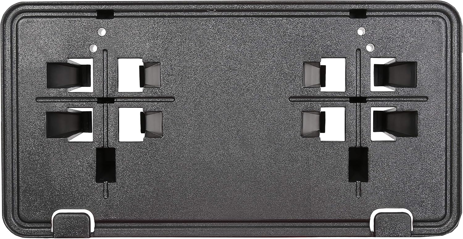 ECOTRIC Front Bumper License Plate Delete Bracket Vanity Mount for 20152017 Ford F