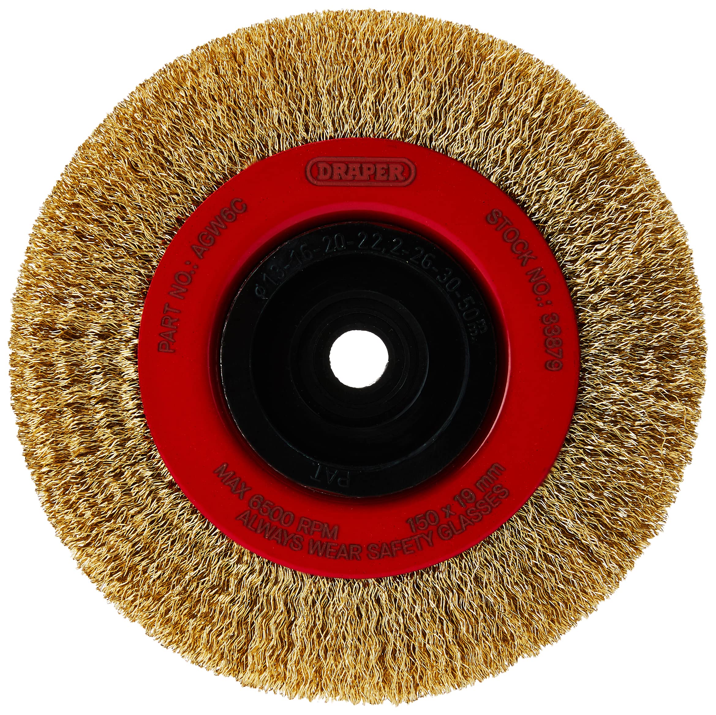 Draper 33879 Crimped Steel Wire Wheel 150mm — image 1