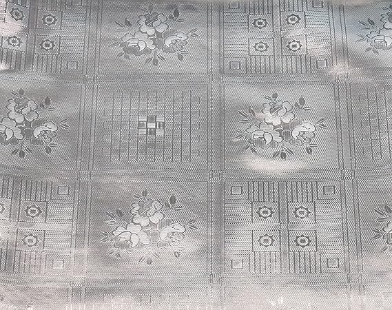 Brandsseller Tischdecke - Tischfolie Transparent - Karriert - Größe: 130 x 160 cm