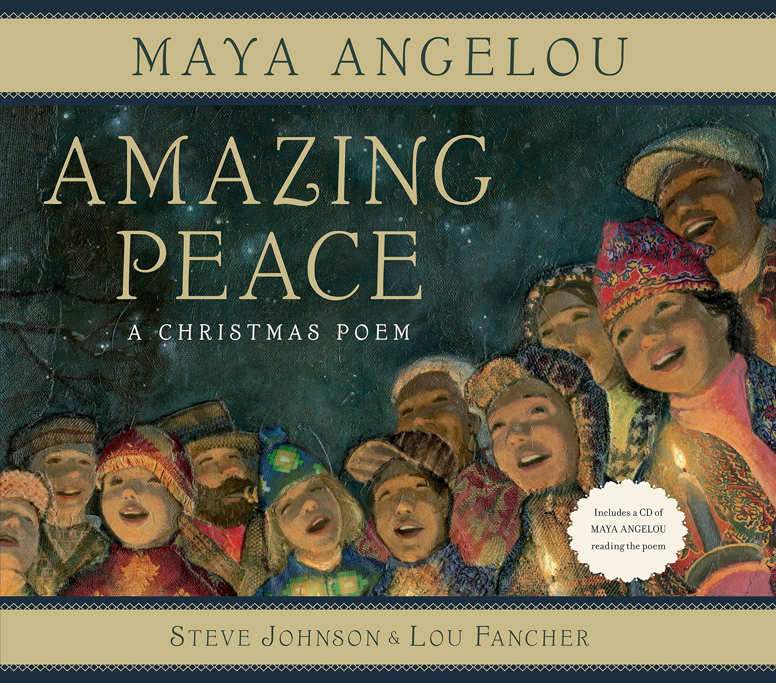 Amazing Peace: A Christmas Poem - Black Baby Books - Black Children's Book Characters
