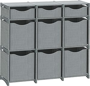 Cube Organizer | Set of Storage Cubes Included | DIY Closet Organizer Bins | Cube Organizers and Storage Shelves Unit | Closet Organizer for Bedroom, Playroom, Livingroom, Office, Dorm
