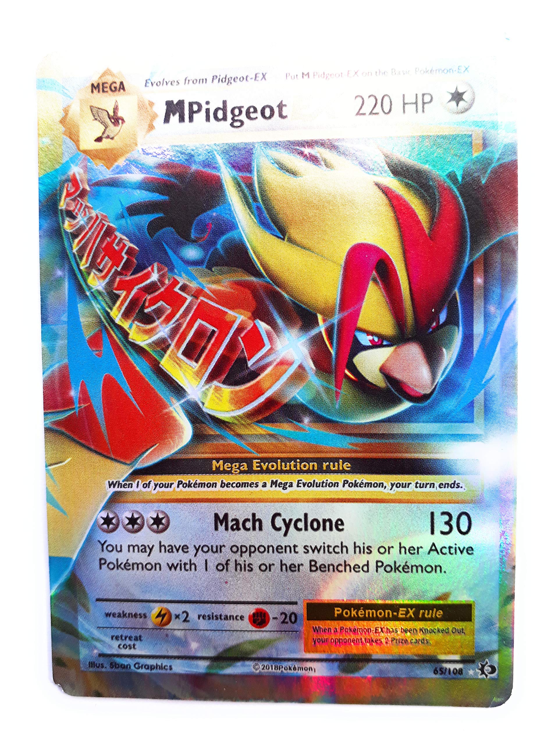 Pokemon - Mega-Pidgeot-EX (65/108) - XY Evolutions - Holo- Buy Online