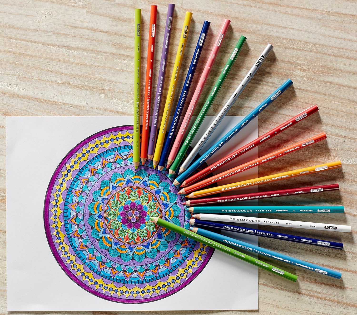 Sanford 4484 Prismacolor Drawing & Sketching Pencils, 0.70 mm, 132 Assorted Colors/Set : Wood Colored Pencils : Office Products