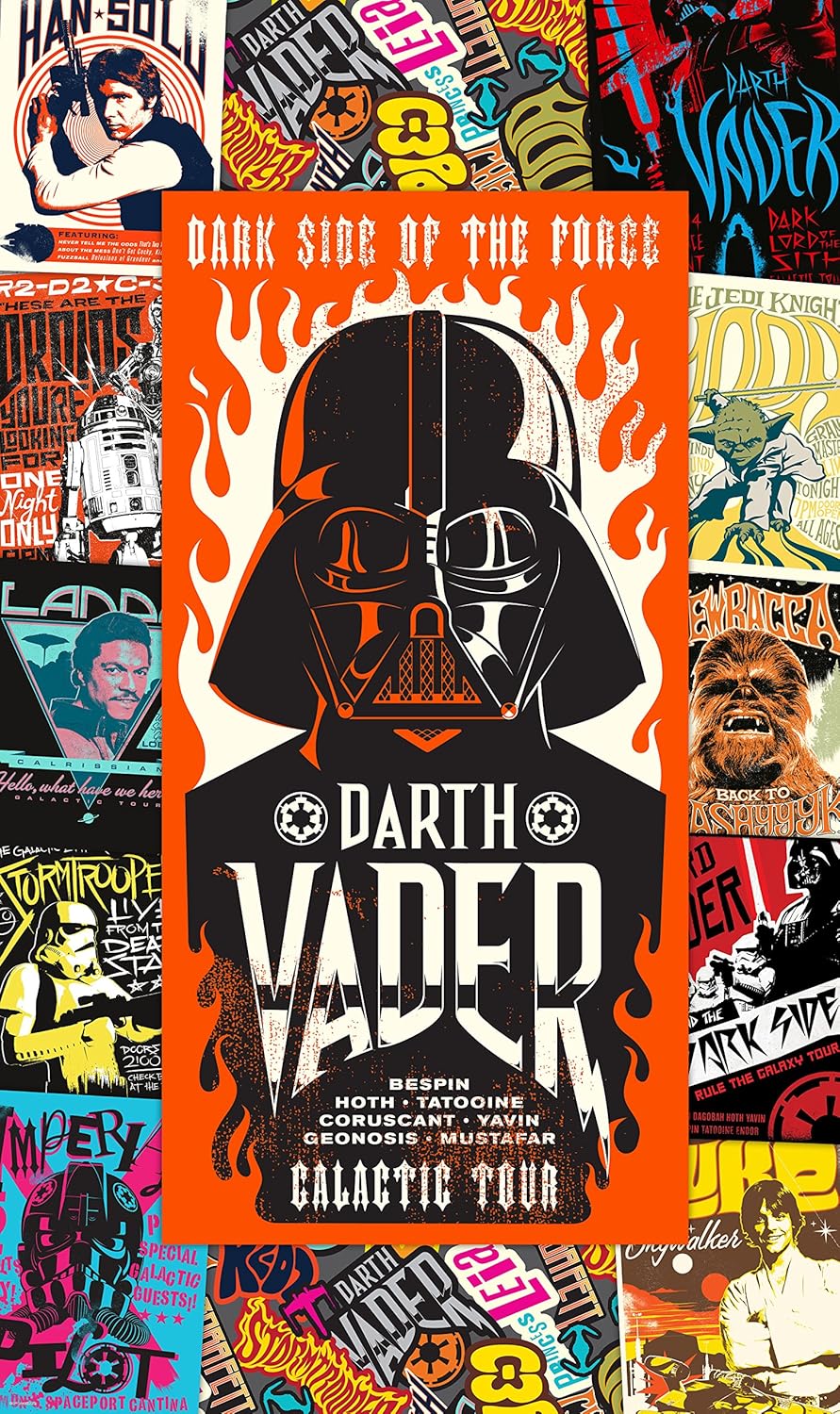 Komar VD-020 "Rock on Posters" Star Wars Wallpaper - Multi-Colour, 200L x 120W cm