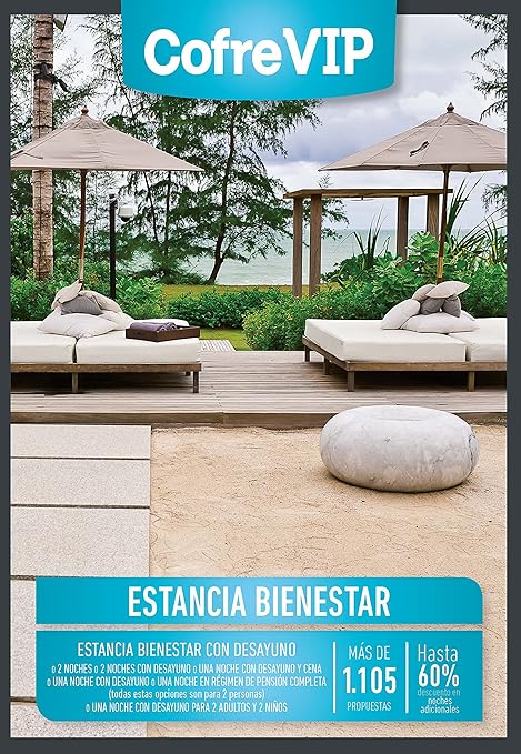 Caja Regalo Estancia Bienestar CofreVip: Amazon.es: Deportes y aire libre