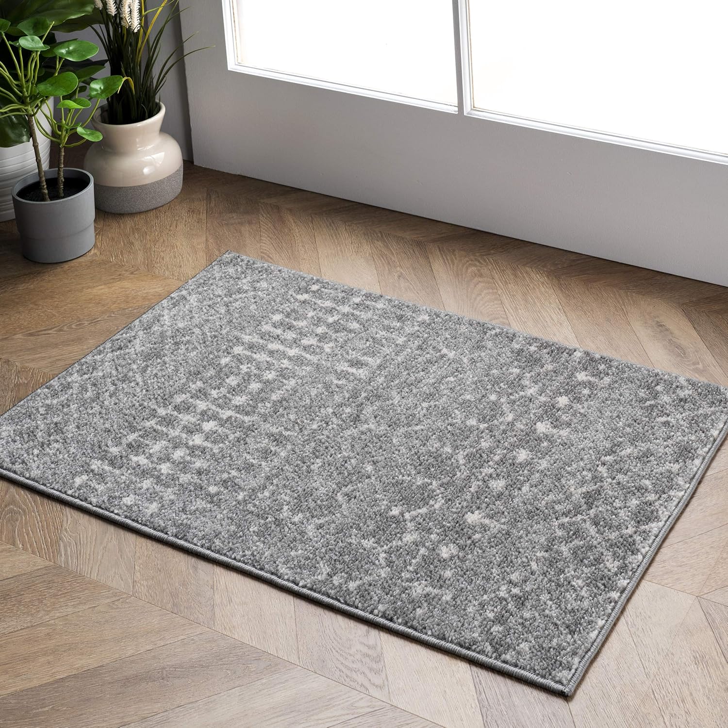 nuLOOM Moroccan Blythe Area Rug, 61 cm x 91 cm, Dark Grey BigaMart