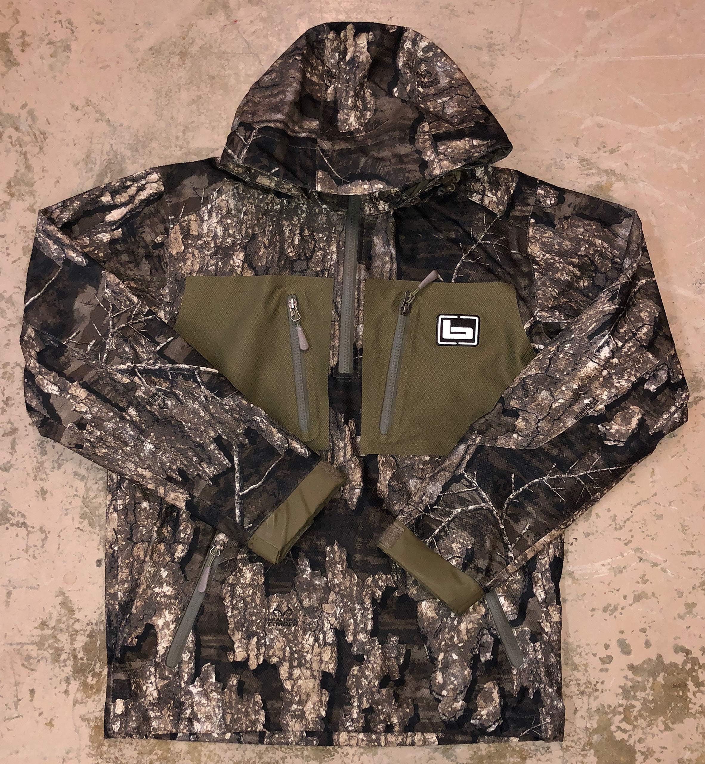 Banded Waterproof 1/4 Zip Hooded Pullover