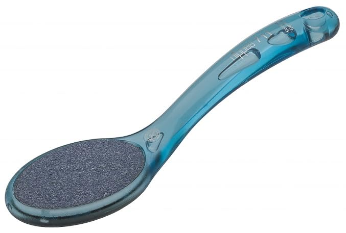 Nippes Solingen Ceramic Rasp Blue | Double-Sided Foot Rasp | Coarse & Fine | Callus Remover
