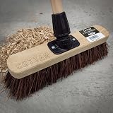 Cottam Stiff Sweeping Broom Head 11 Inch Rapid Lock No Tools view 6