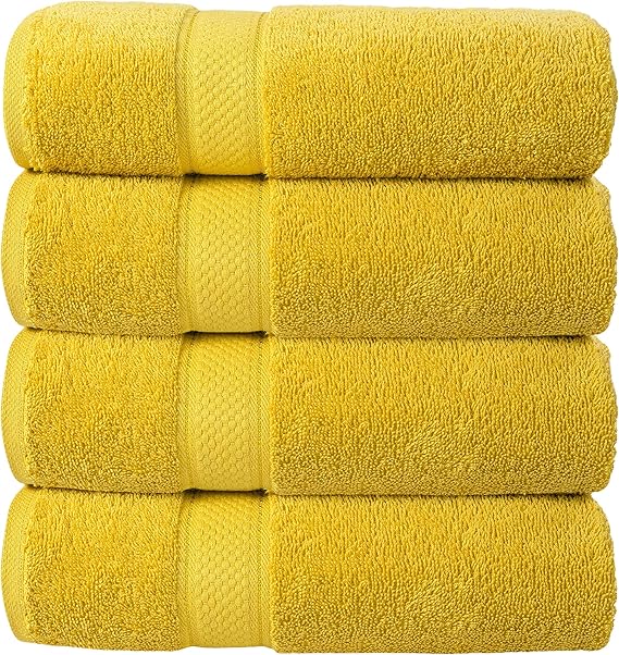 Todd Linens 4Piece Bale Hand Towel Gift Set 500 GSM 100 Cotton