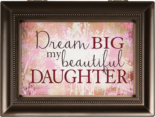 Amazon Com Carson Home Accents Music Box Dream Big Home Kitchen