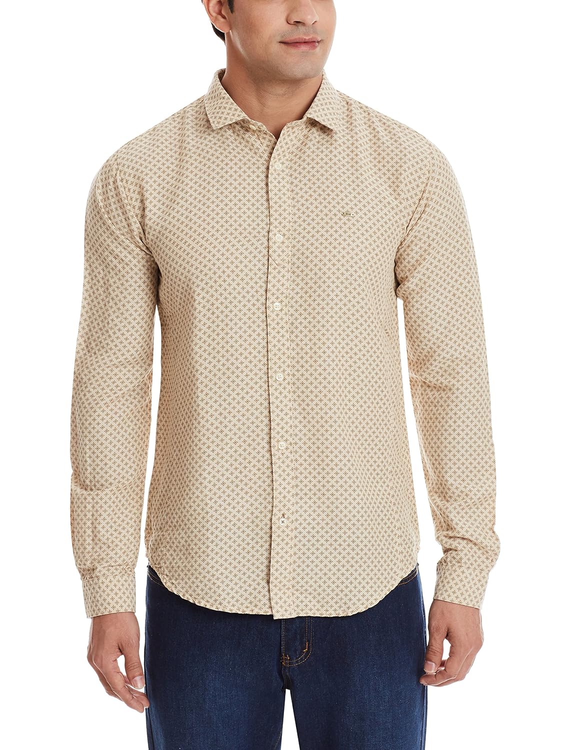Buy BASICS Men's Casual Shirt at Amazon.in