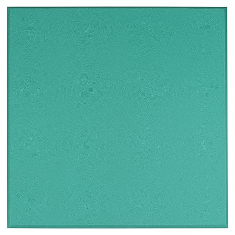 FineBuy Akustik-Wandpanel Hush 60x60x3cm Schalldämmung Grün mit Stoffbezug | Schallschutz für die Wand | Schallabsorber Platt