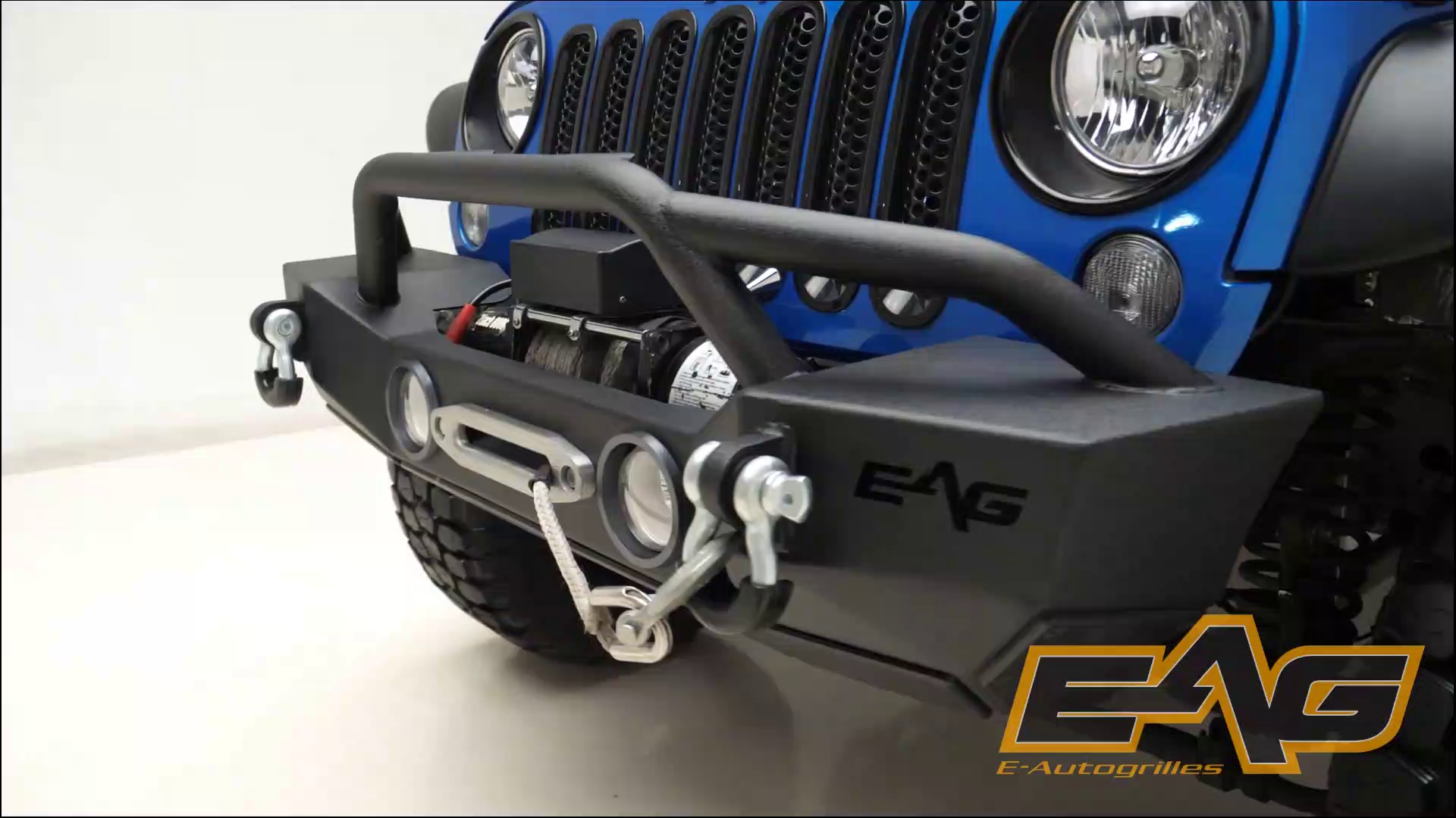 EAG JK Skid Plate for 20072018 Jeep Wrangler JK Bumper 510357