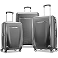 Samsonite Winfield 3 DLX Hardside Luggage with Spinners, 3-Piece Set (20/25/28), Graphite Grey