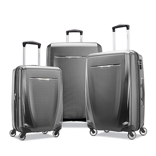 Samsonite Winfield DLX Hardside Luggage with Spinners, 3-Piece