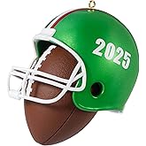Hallmark Keepsake Christmas Ornament 2025, Football Star 2025, Gifts for Sports Fans