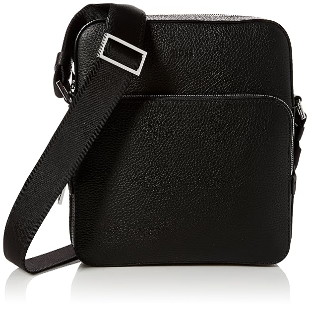BOSS Herren Crosstown_ns Pocket Schultertasche, 8 x 26 x 23 cm, Schwarz (Black)