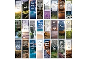 JBH CREATIONS Bible Verse Bookmarks with Full Scripture - Pack of 48