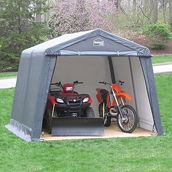 amazon.com : shelterlogic 12-ft.w round-style instant