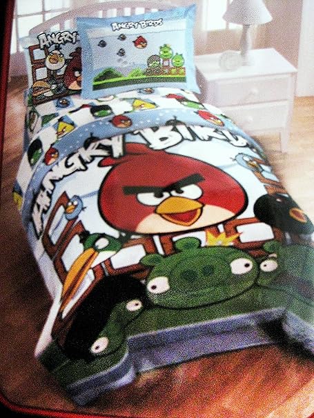 Angry Birds Full Comforter Set Amazon Ca Home Kitchen