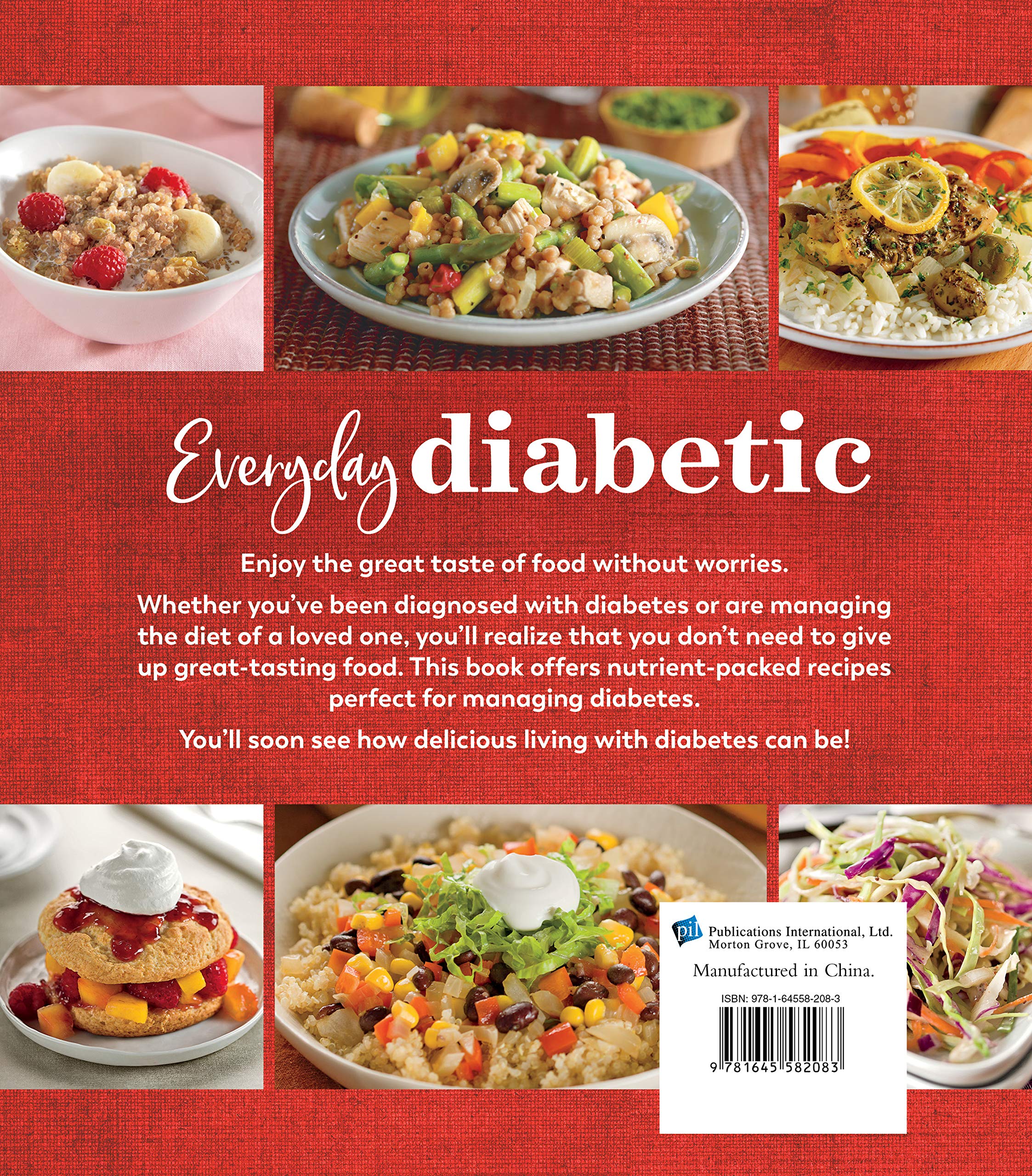 Everyday Diabetic Simple Recipes For Daily Living Publications International Ltd 9781645582083 Amazon Com Books
